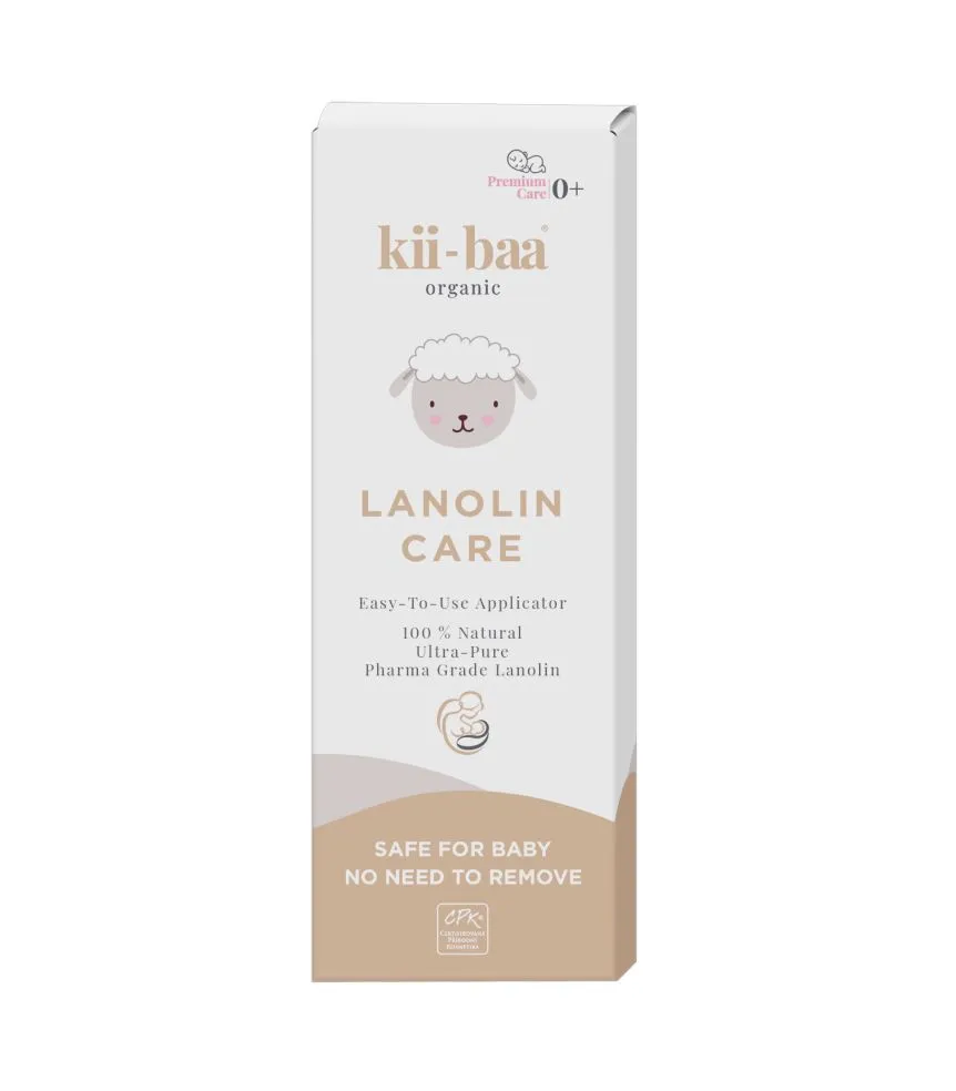 kii-baa organic Lanolin Care Lanolinová mast 100% 30 g