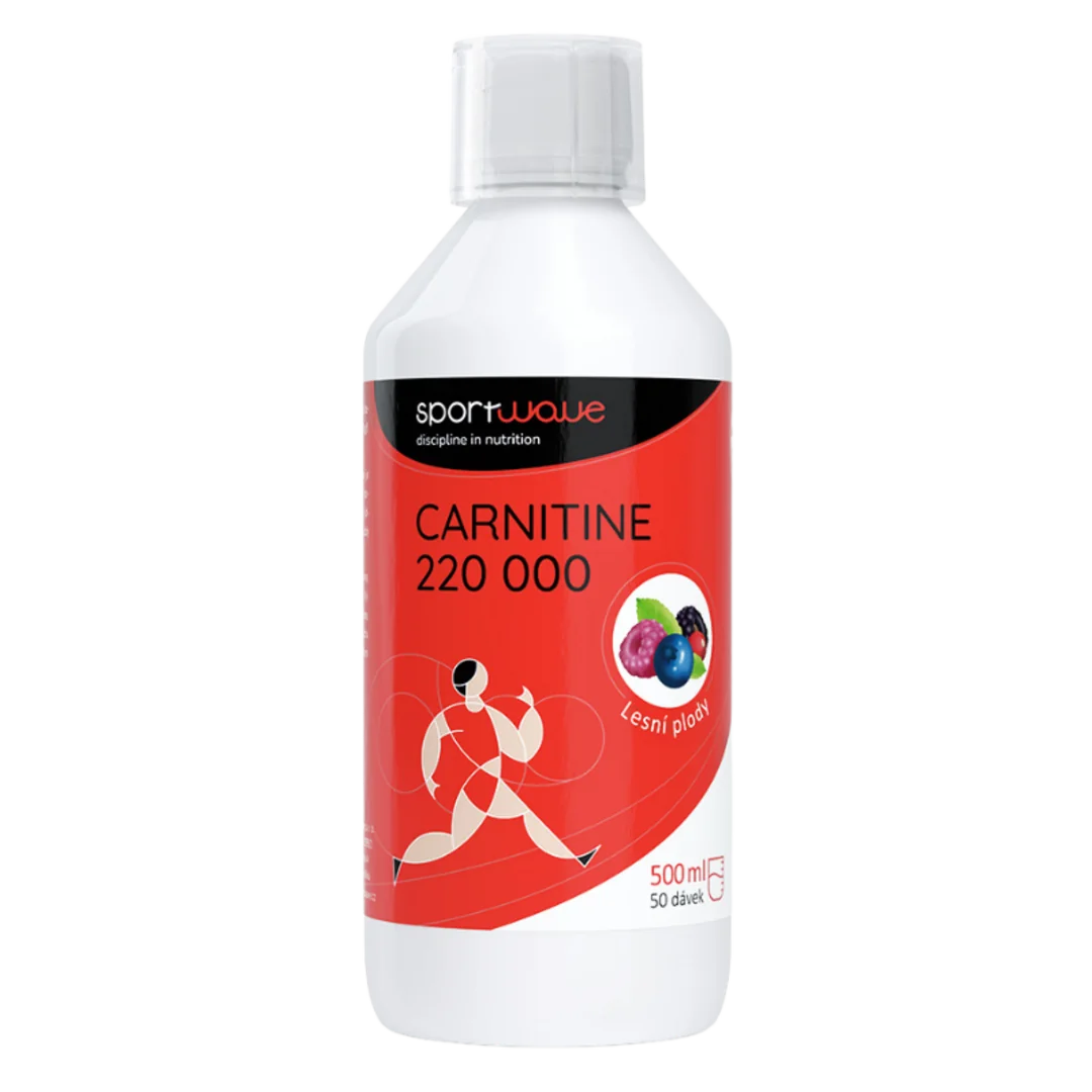 Sport Wave Carnitine 220 000 500ml - lesní plody