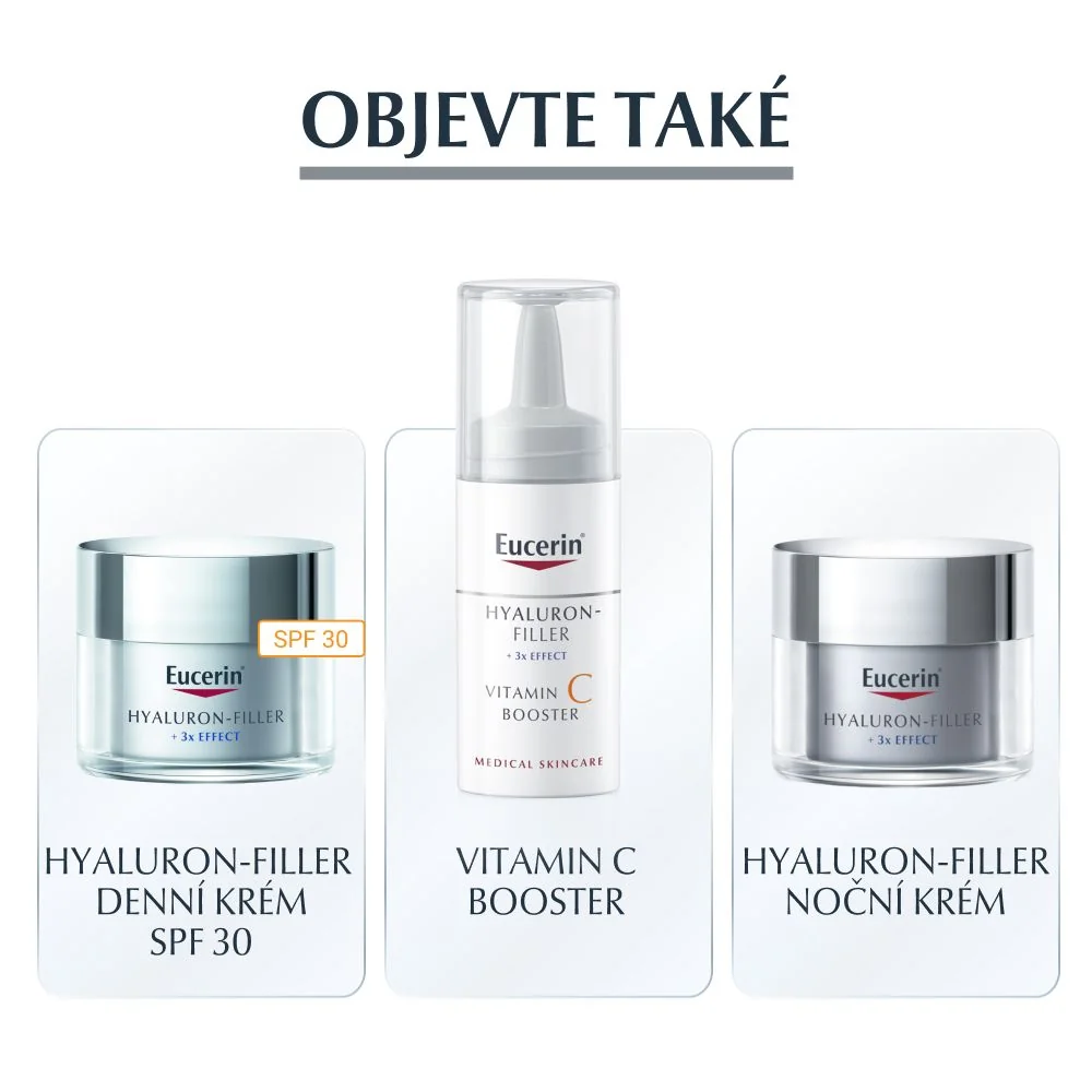 Eucerin Hyaluron-Filler + 3x Effect noční obnovující a vyplňující sérum 30 ml