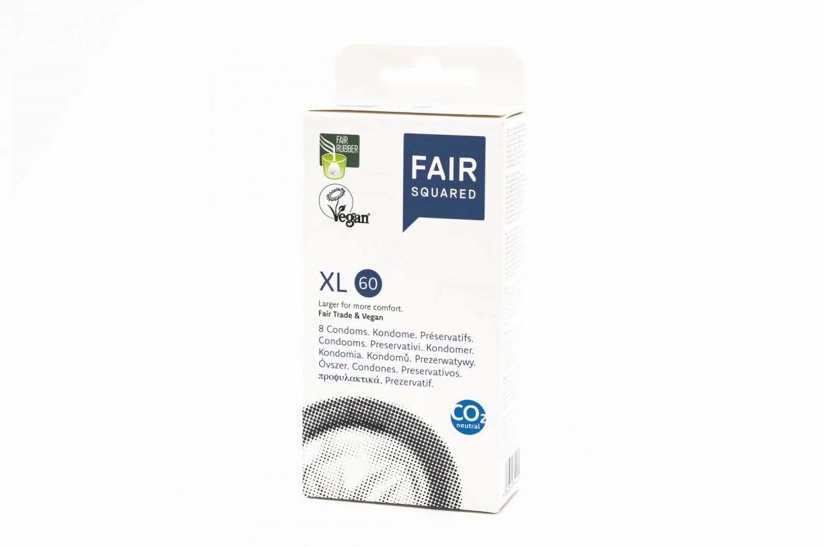 Fair Squared Kondom XL 60 (8 ks)