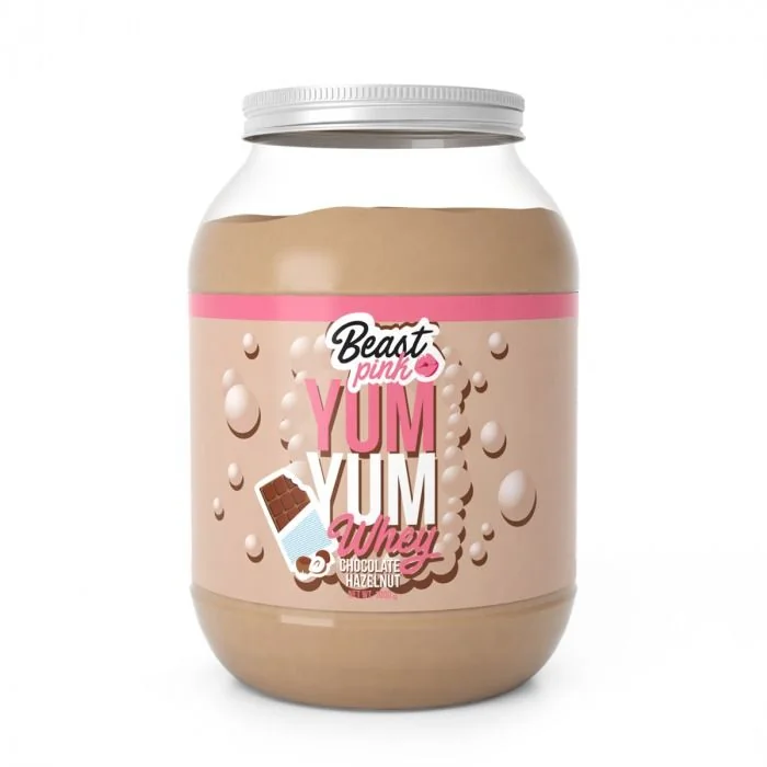 BeastPink Yum Yum Whey Protein chocolate hazelnut 1000 g