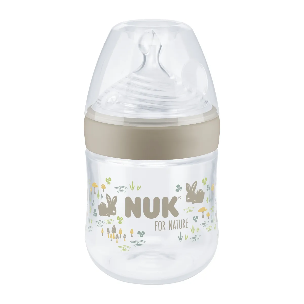 NUK For Nature láhev s kontrolou teploty 150 ml