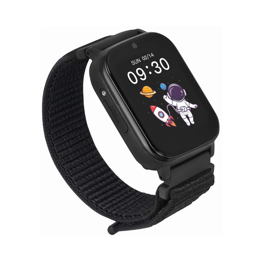 Garett Smartwatch Kids Tech 4G dětské chytré hodinky Black Velcro