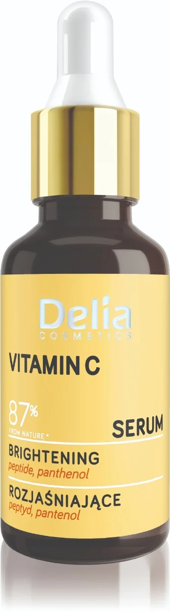 Delia Vitamin C Rozjasňující sérum na obličej, krk a dekolt 30 ml