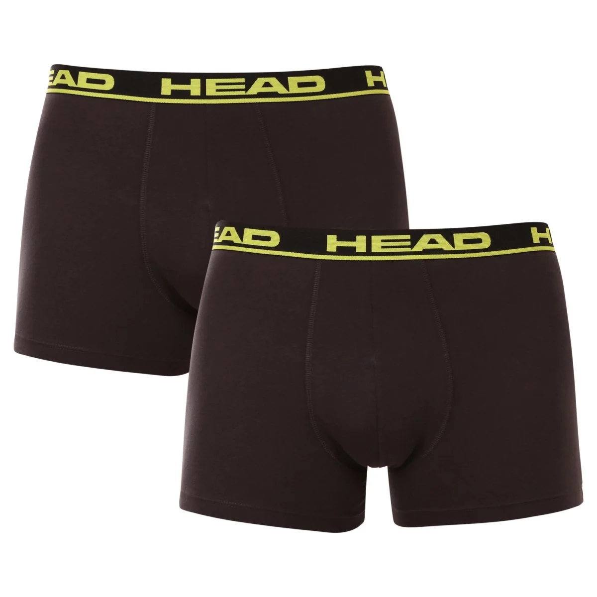 HEAD 2PACK pánské boxerky šedé (701202741 009) M