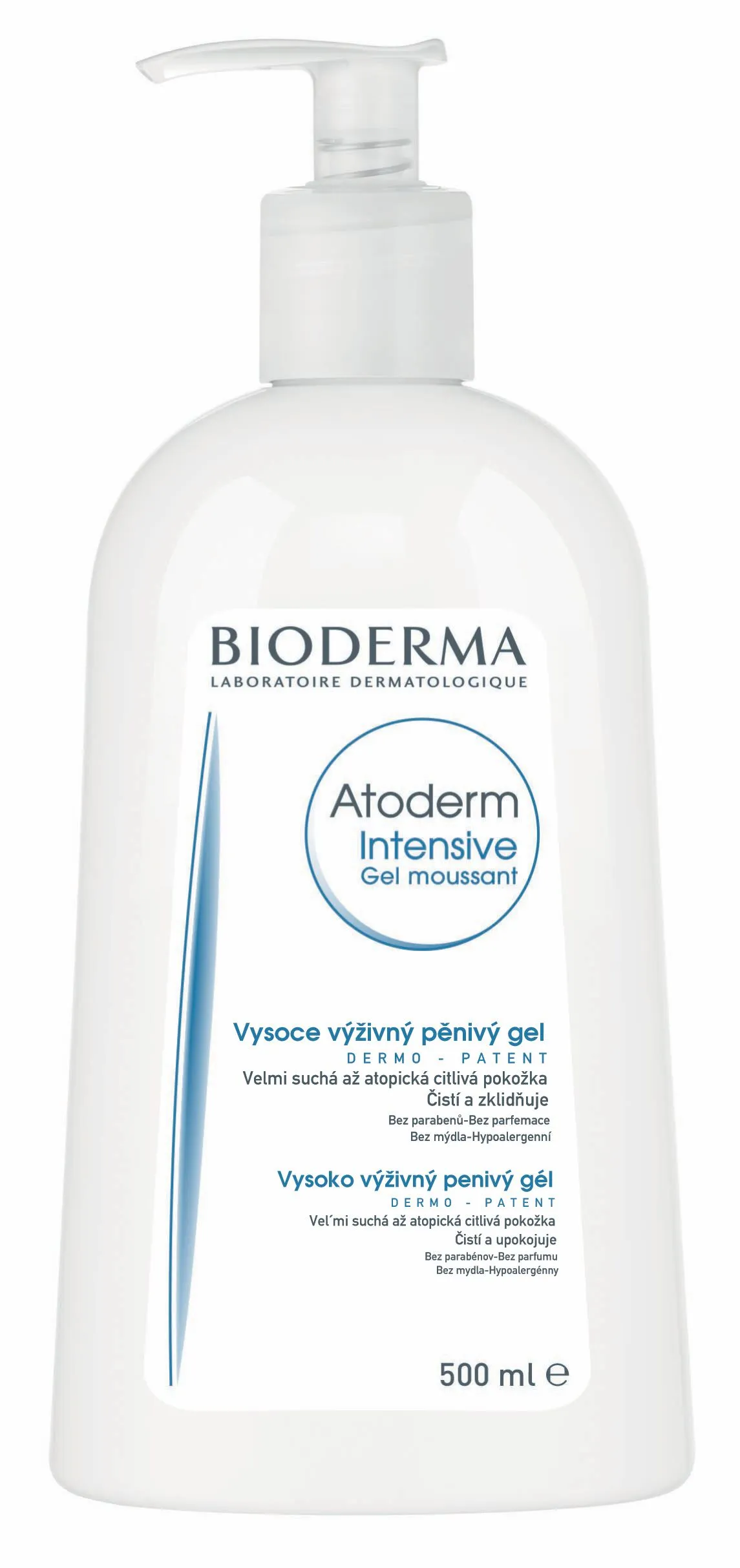 BIODERMA Atoderm Intensive gel moussant vysoce výživný pěnivý gel 500 ml