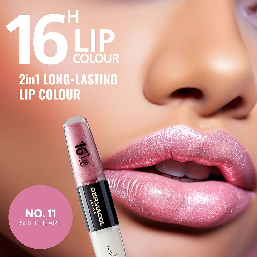 Dermacol 16h Lip Colour Dlouhotrvající barva na rty č. 11 2x4 ml