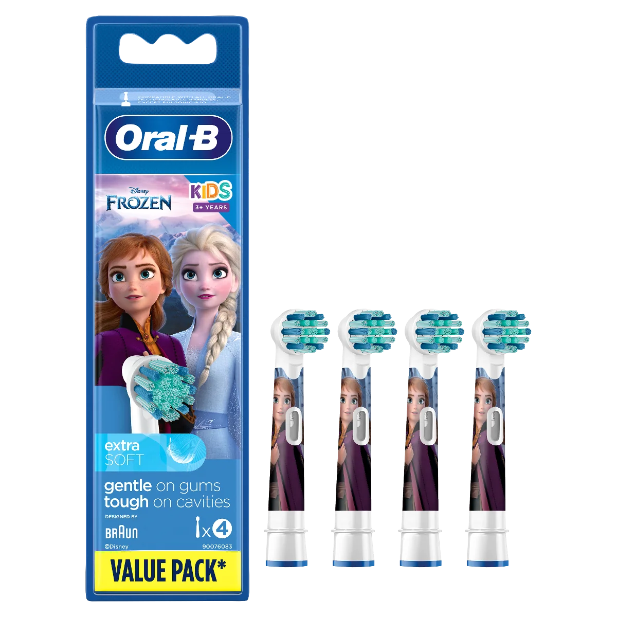 Oral-B EB 10-4 Frozen náhradní kartáček 4 ks