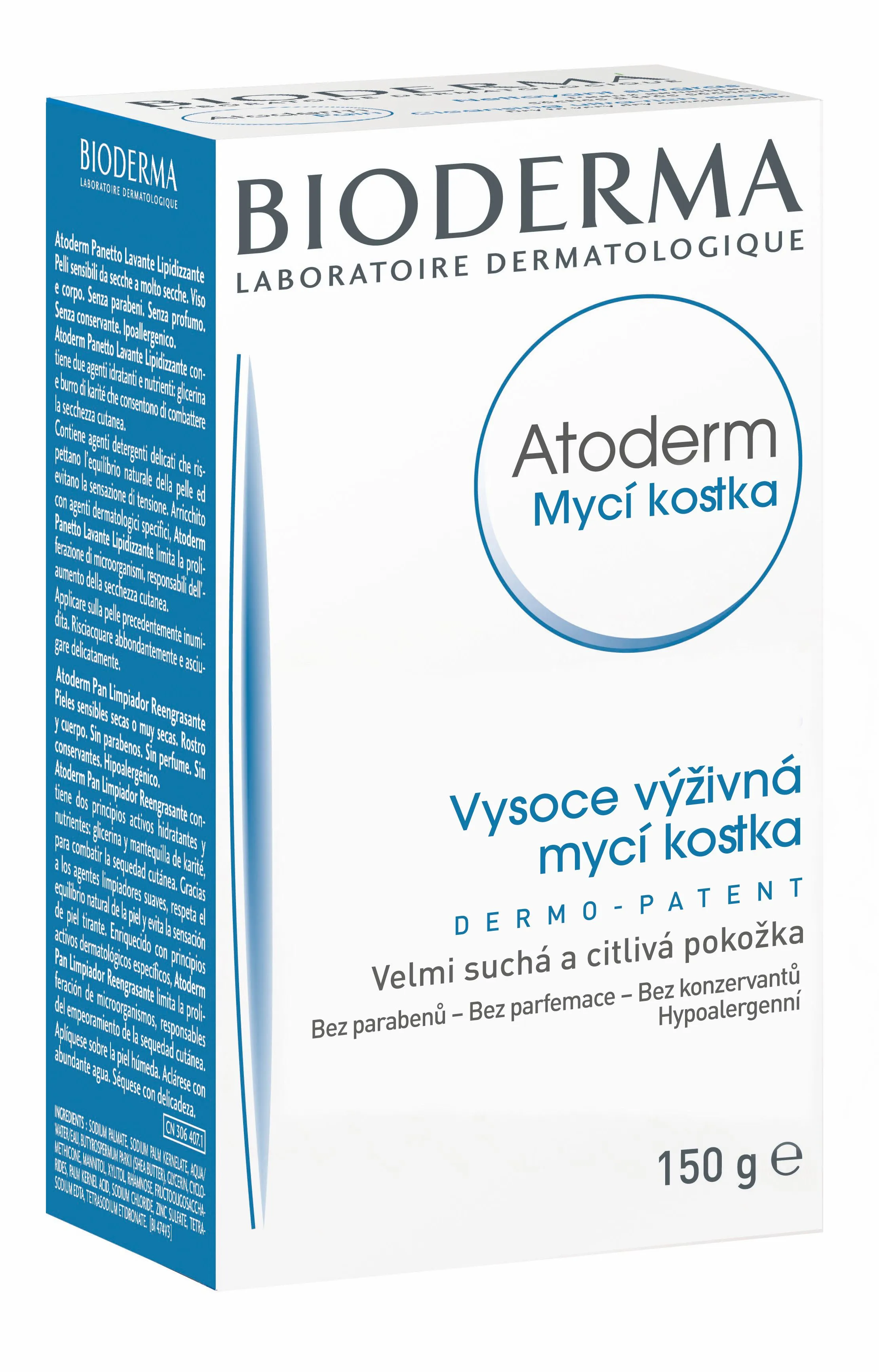 BIODERMA Atoderm mycí kostka 150 g