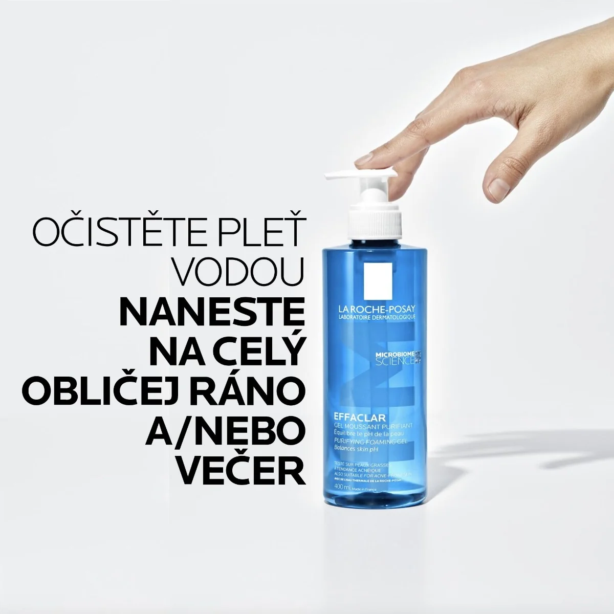 La Roche-Posay Effaclar čisticí pěnivý gel 400 ml