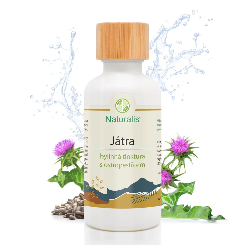 Naturalis Játra bylinná tinktura 50 ml