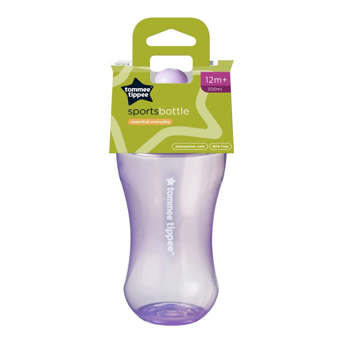 Tommee Tippee Sportovní láhev 12m+ 300 ml 1 ks fialová/modrá