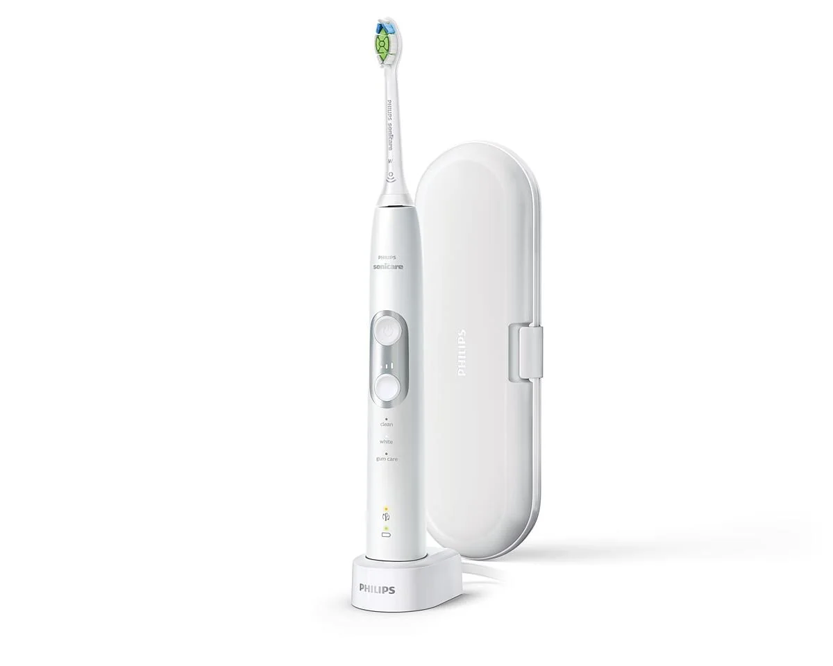 Philips Sonicare ProtectiveClean 6100 HX6877/28 White sonický zubní kartáček