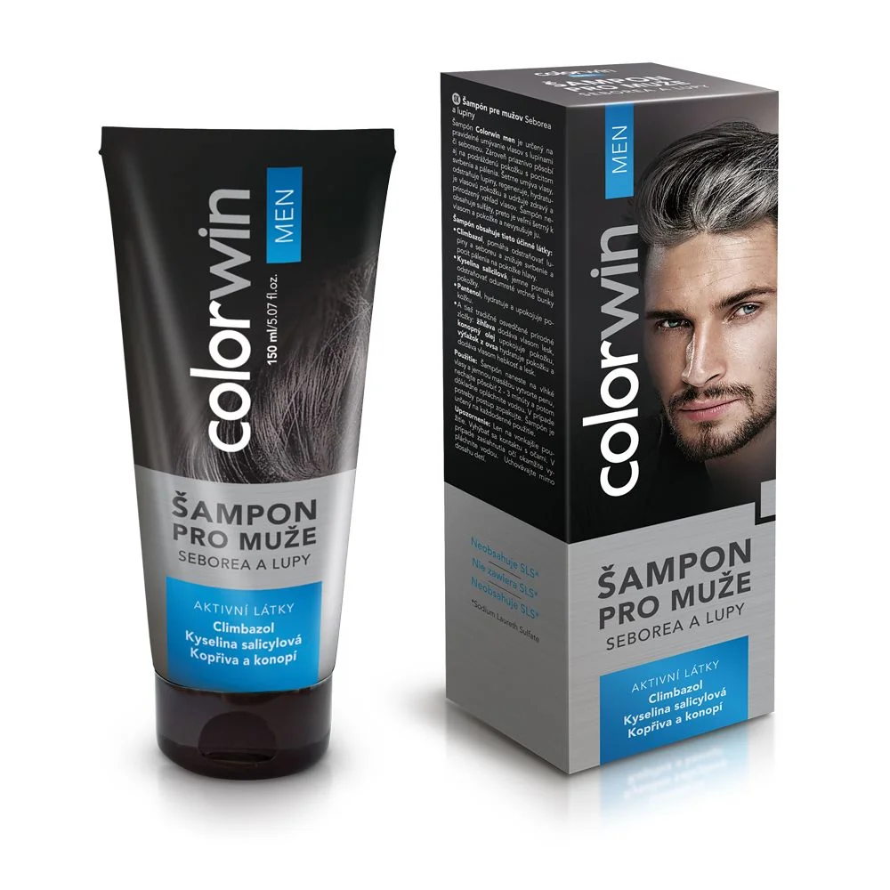 Colorwin Men šampon seborea a lupy 150 ml