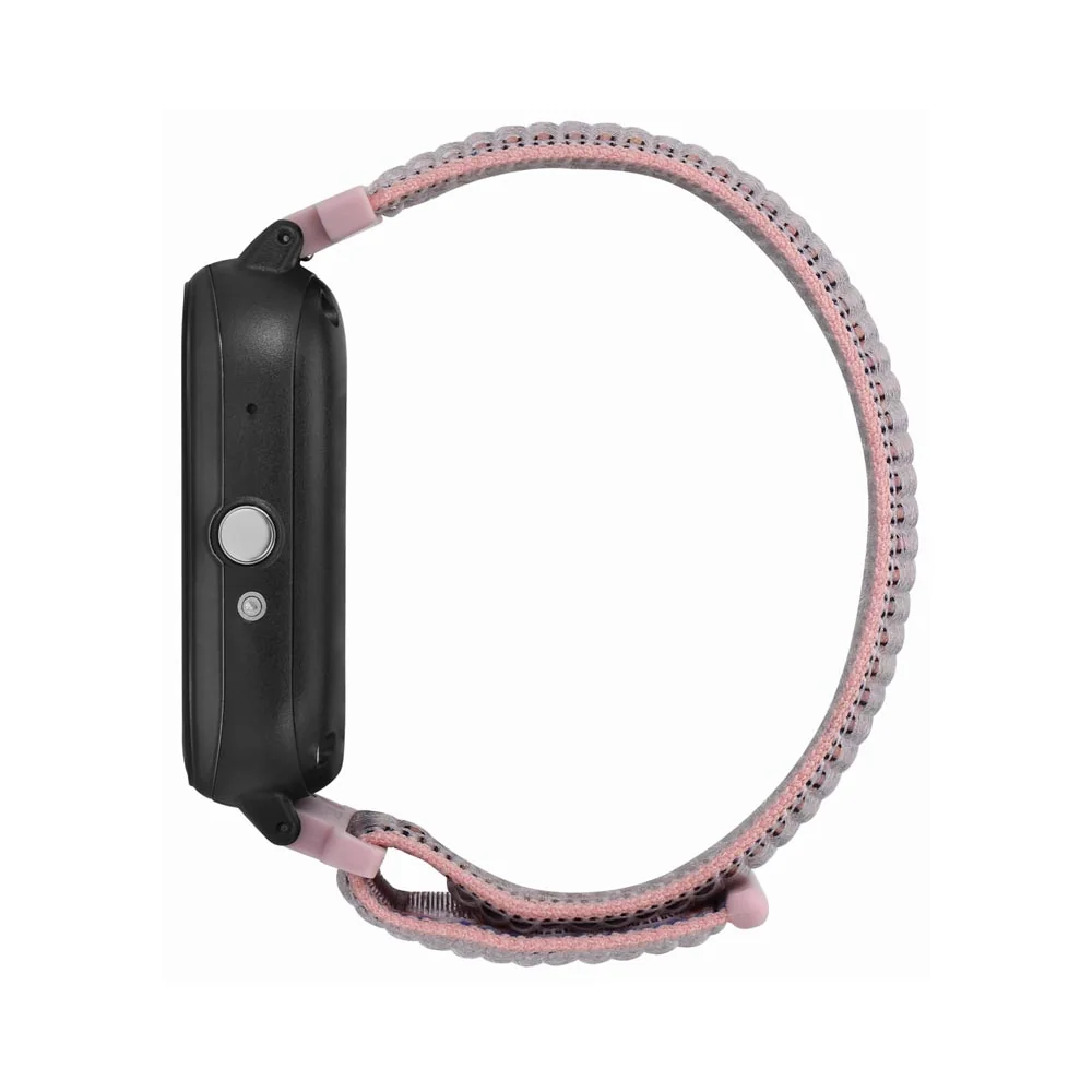 Garett Smartwatch Kids Tech 4G dětské chytré hodinky Pink Velcro