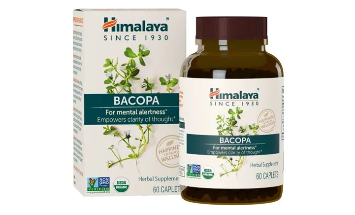 Himalaya Herbals Organic Bacopa BIO 60 kapslí