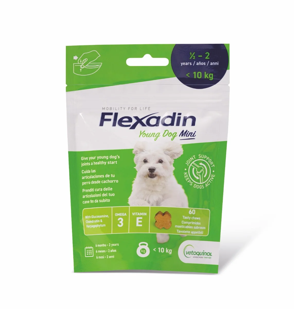 Flexadin Young Dog Mini 60 tablet