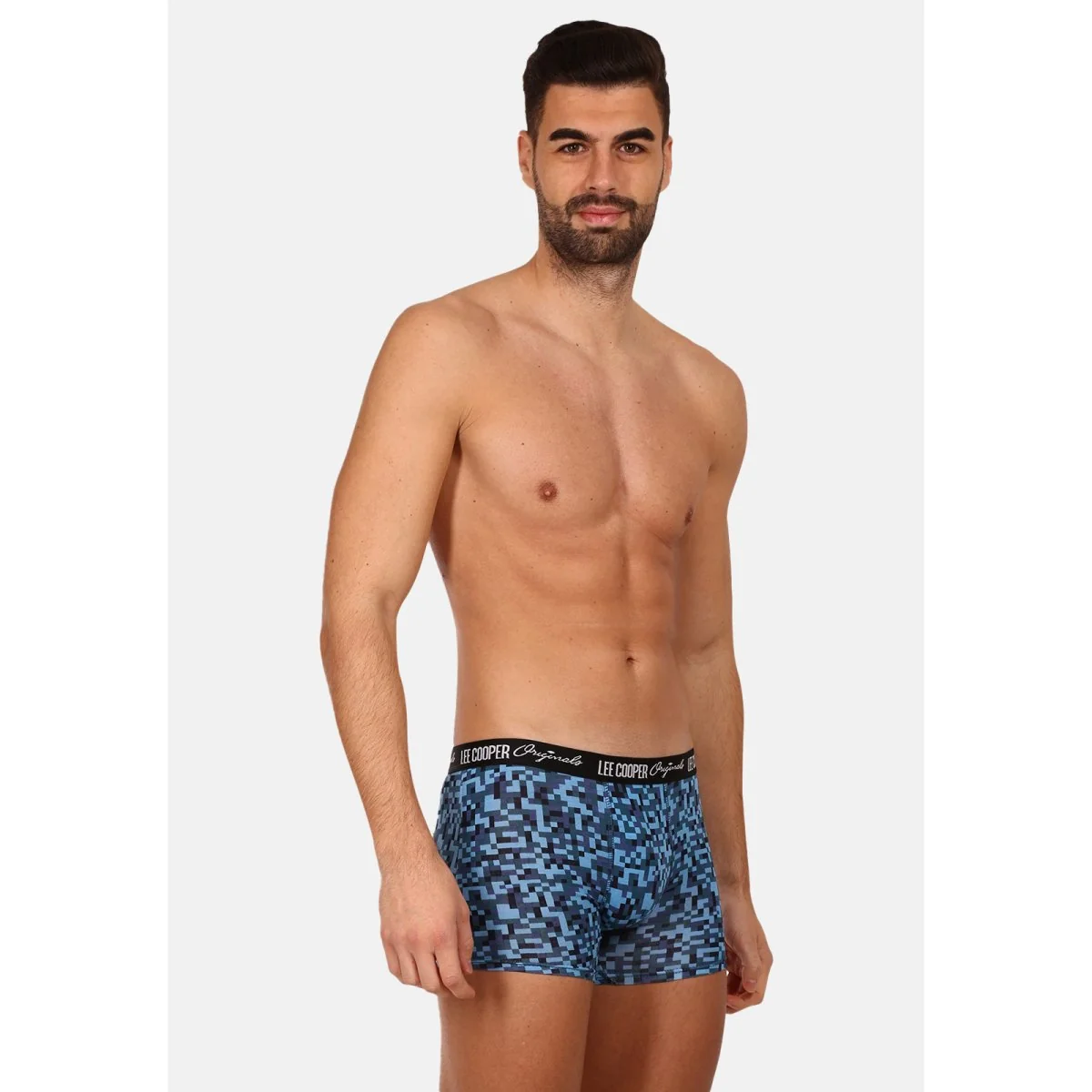 Lee Cooper 3PACK pánské boxerky vícebarevné (LCUBOX3P2-1946710) M 