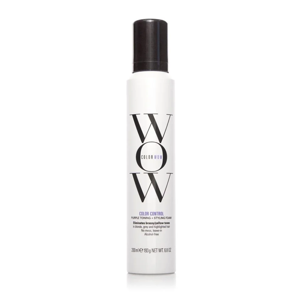 Color Wow Color Control Purple Toning and Styling Foam pěna pro blond vlasy 200 ml