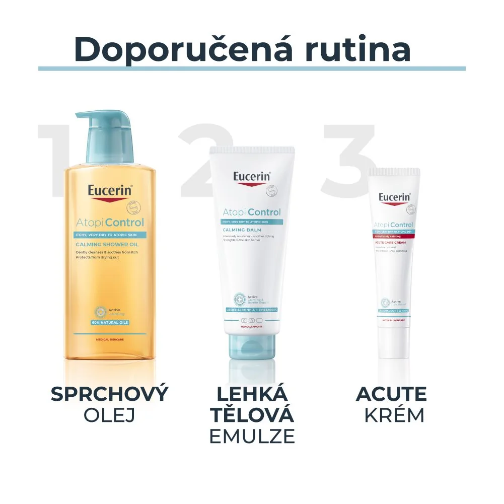 Eucerin AtopiControl Acute krém na pokožku se sklony k atopii 100 ml