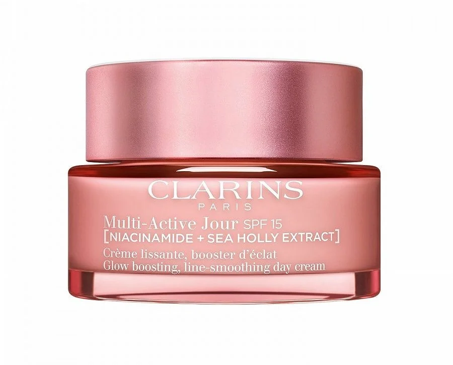 Clarins Multi Active Day Cream SPF15 vyhlazující a rozjasňující krém 50 ml