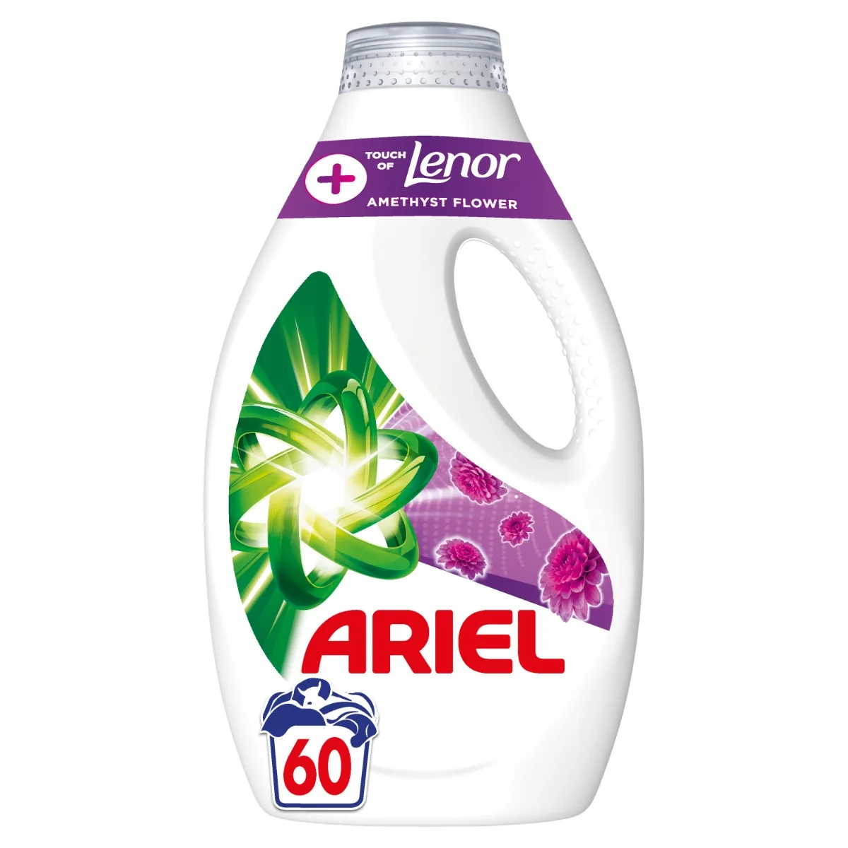 Ariel Touch of Lenor Amethyst Flower Prací gel 3 l 60 praní