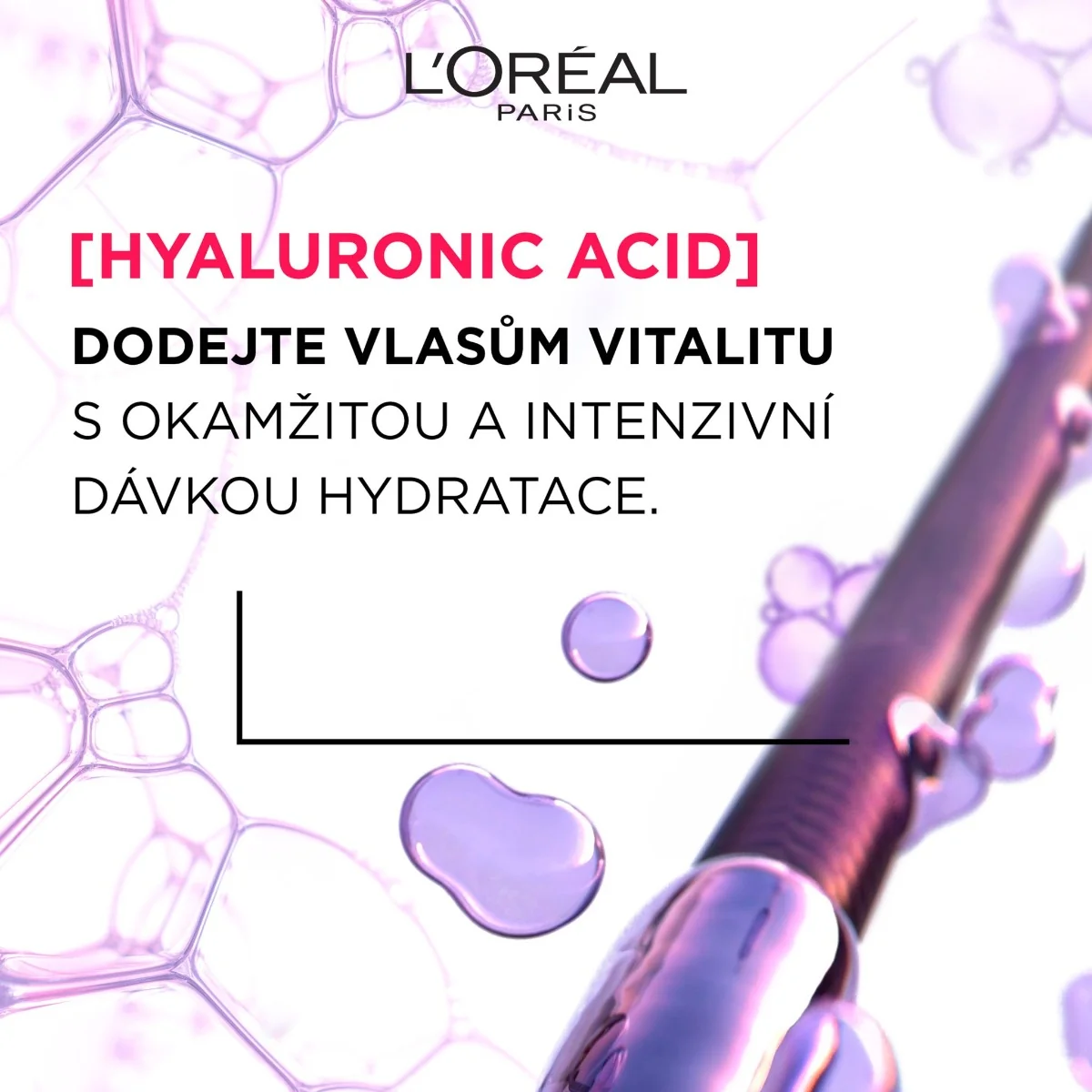 Loréal Paris Elseve Hyaluron Plump 8 second Wonder Water kondicionér 200 ml