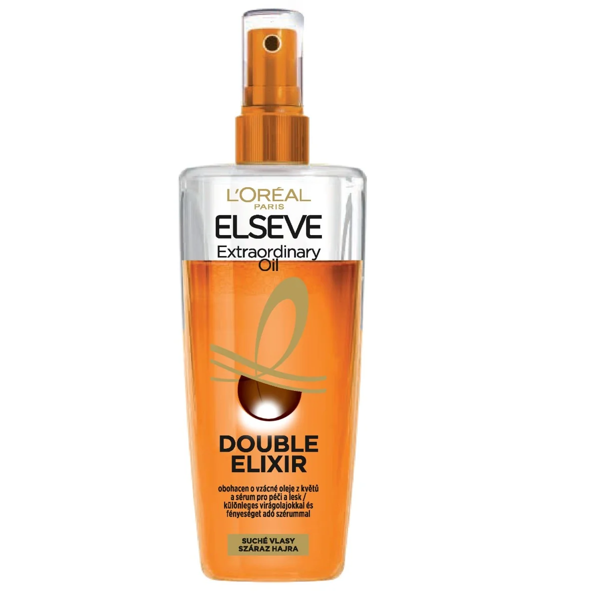 Loréal Paris Elseve Extraordinary Oil Double Elixir dvoufázový sprej 200 ml