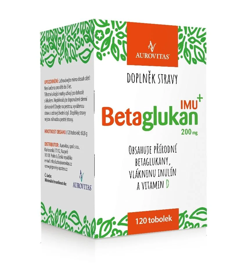 Betaglukan IMU 200 mg 120 tobolek