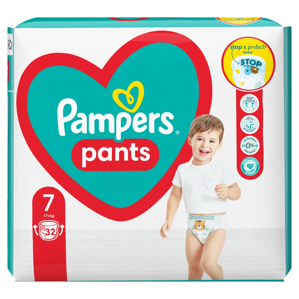 Pampers Pants vel. 4 Mega Pack 9-15 kg plenkové kalhotky 108 ks