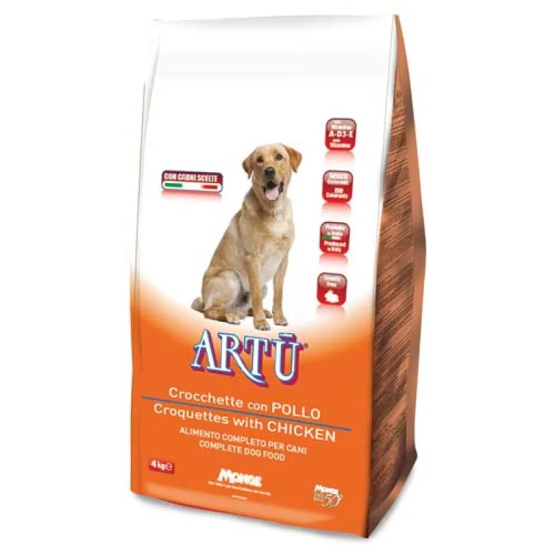 Artú ARTÚ Croquettes Chicken 4kg kuřecí krmivo pro psy