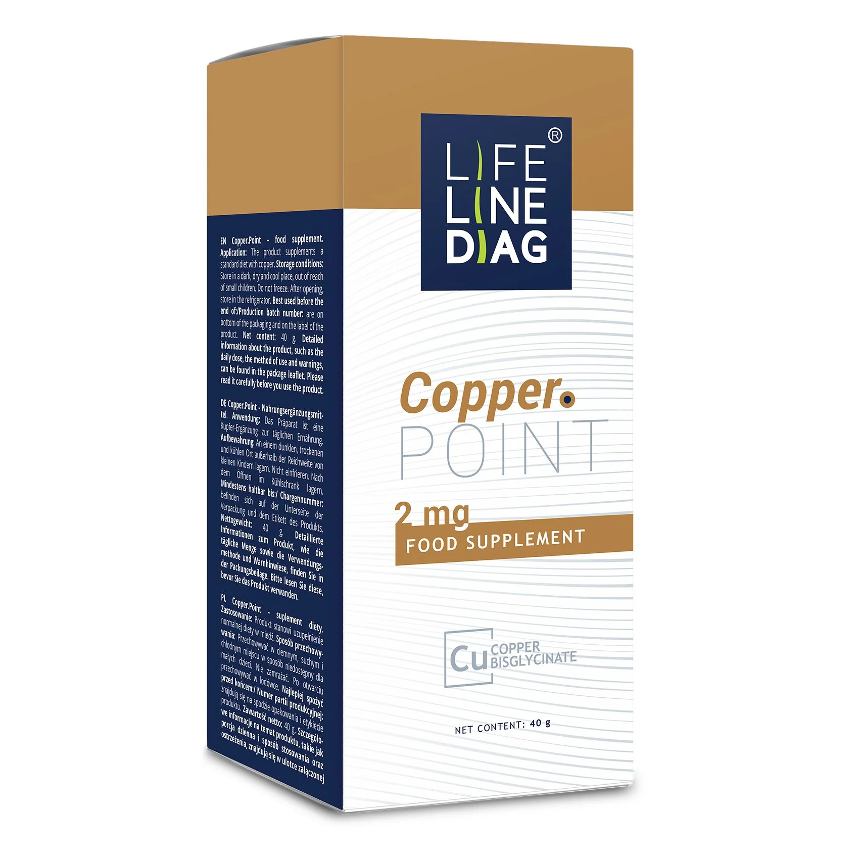 Lifeline Diag Copper Point 40 g