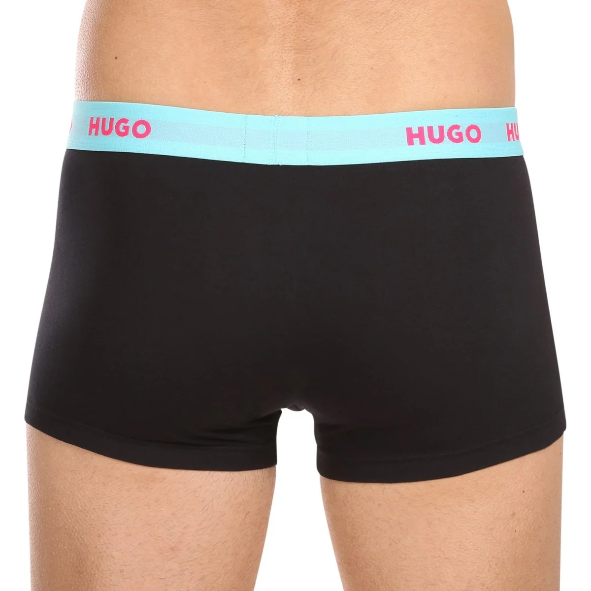 HUGO 3PACK pánské boxerky vícebarevné (50469766 730) M 