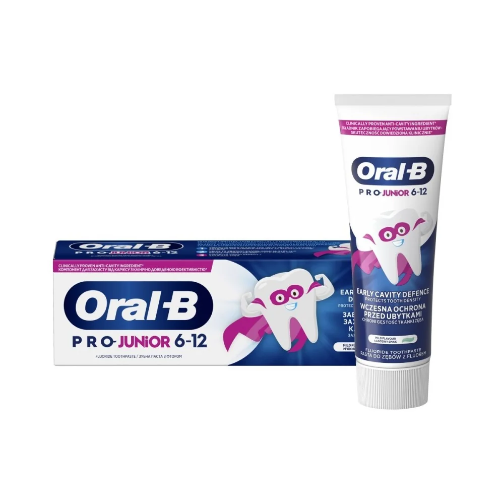 Oral-B Pro Junior 6–12 let zubní pasta 75 ml