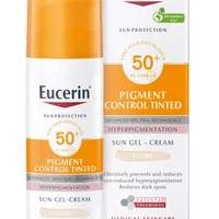 Eucerin Pigment Control Emulze na opalování na obličej s depigmentačním účinkem SPF 50+ světlá