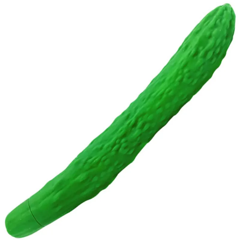 Gemüse Silikonový vibrátor The Cucumber 25,5 cm