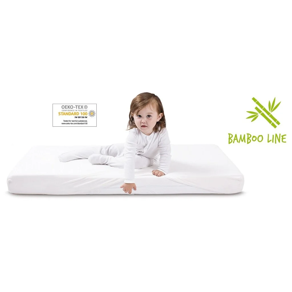 Babymatex Prostěradlo nepromokavé s gumičkou Bamboo 70x140 cm růžové 