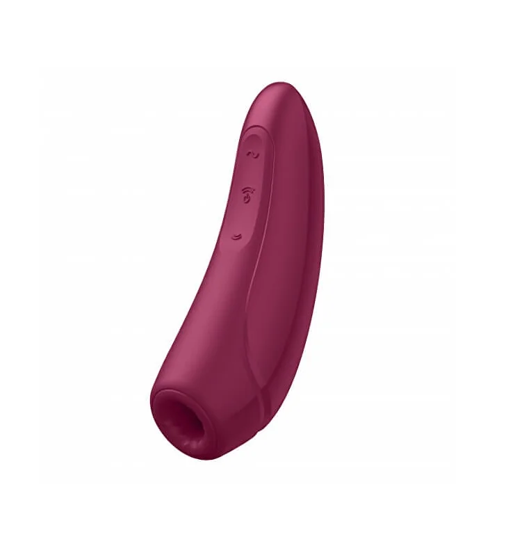 Satisfyer Curvy 1+ dámský podtlakový vibrátor červený