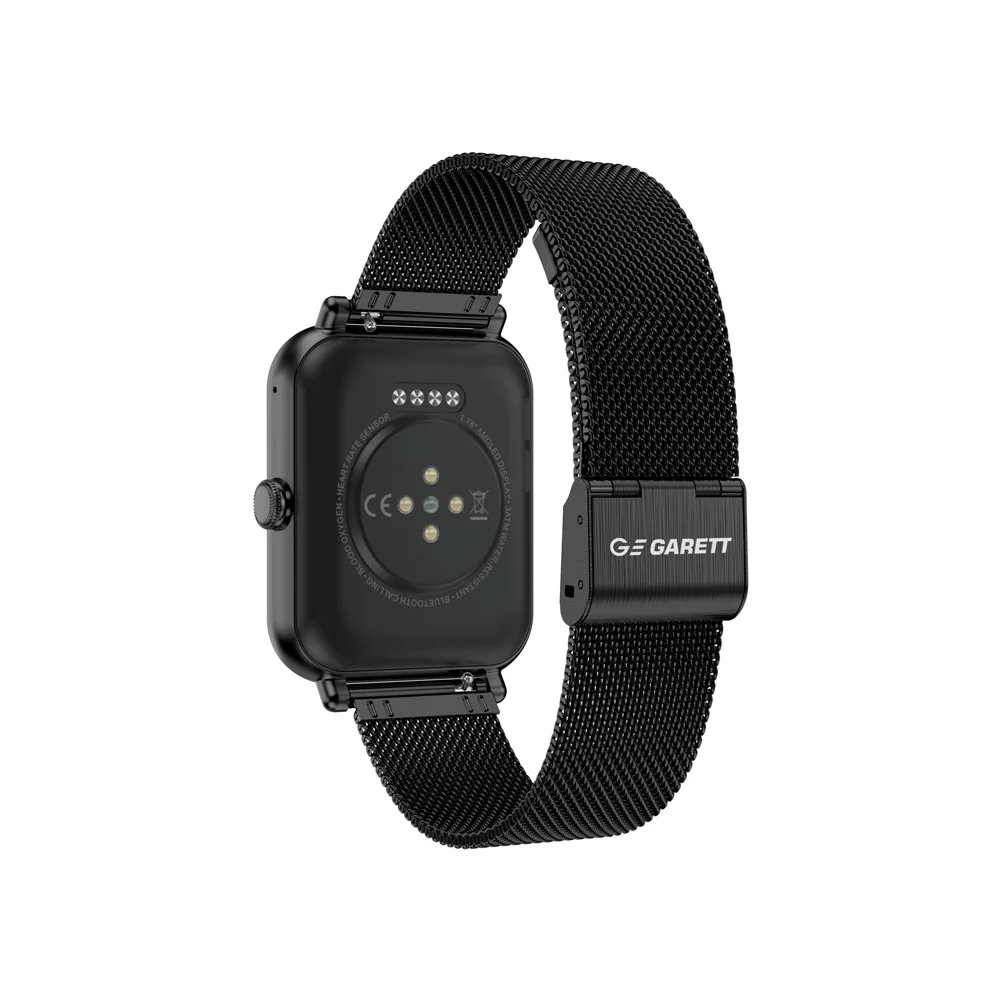 Garett Smartwatch GRC CLASSIC smart hodinky Black Steel