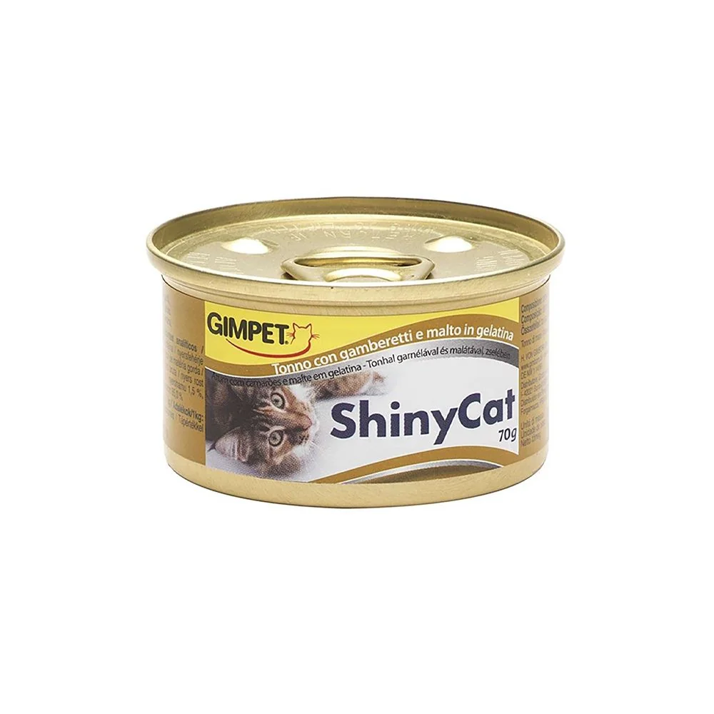 ShinyCat Tuňák/krevety/maltóza konzerva 70 g