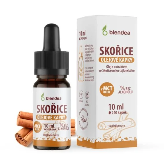 Blendea Skořice olejové kapky 10 ml