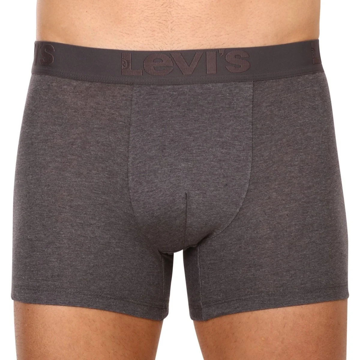 Levis 3PACK pánské boxerky šedé (905045001 007) M 