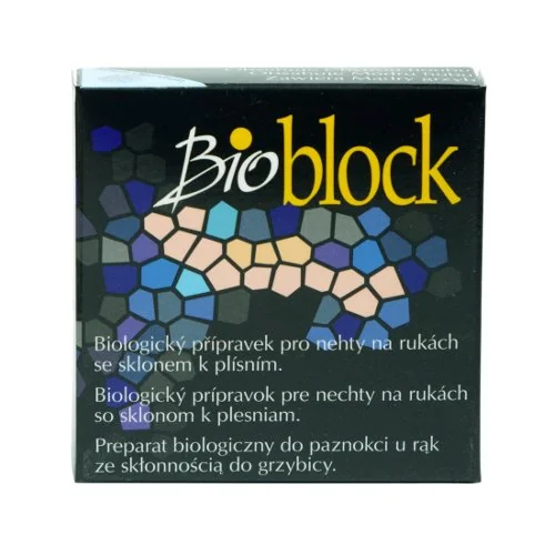 Bio Block Biologický přípravek pro nehty na rukách se sklonem k plísním 3x0,1 g