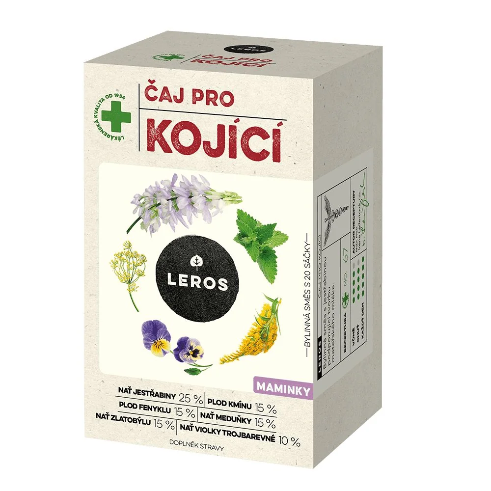 Leros Čaj pro kojící 20x1,5 g