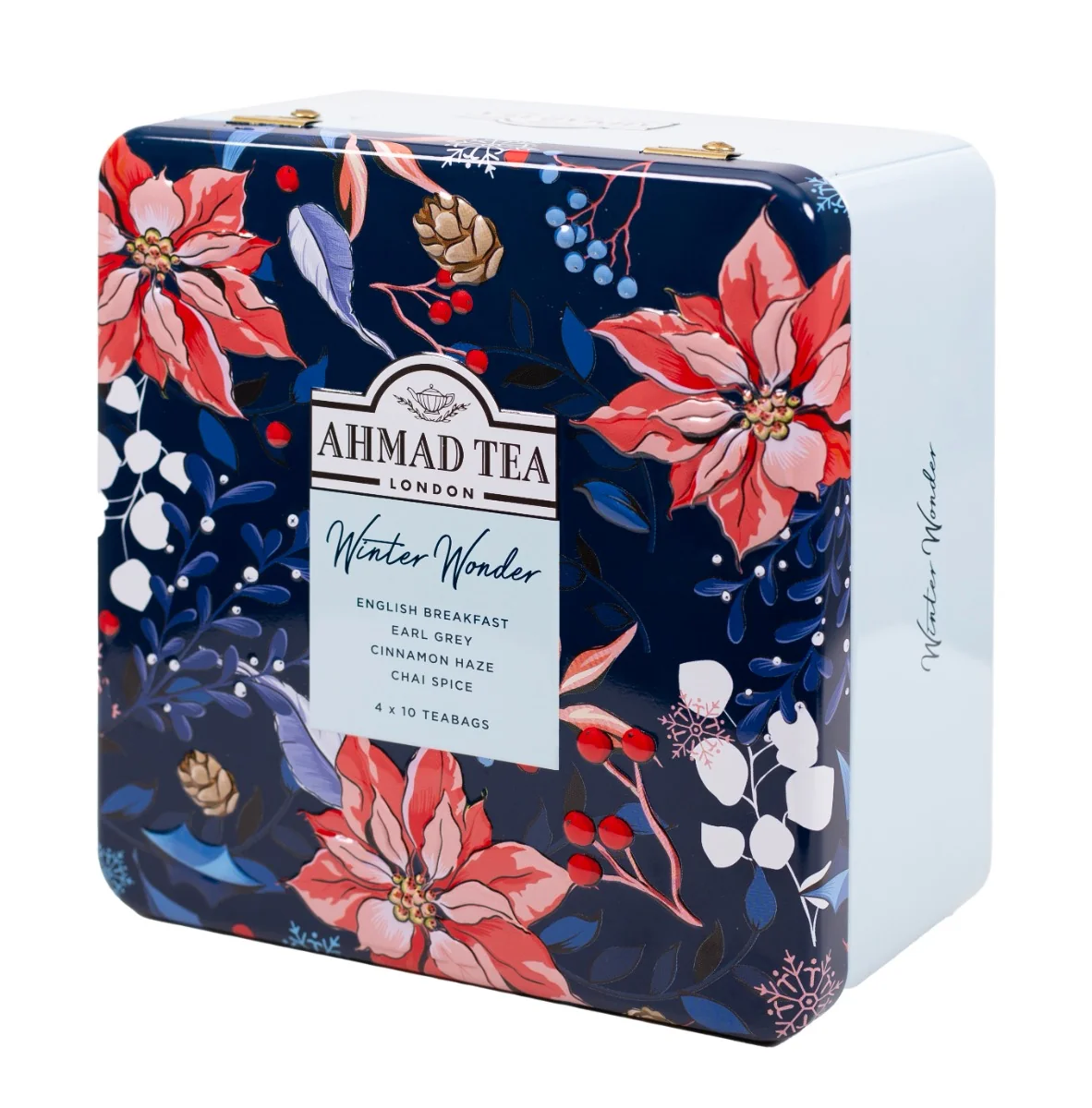 Ahmad Tea Winter Wonder Teabag Caddy Selection porcovaný čaj 40x2 g