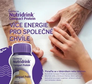 Nutridrink Compact Protein, více energie pro společné chvíle