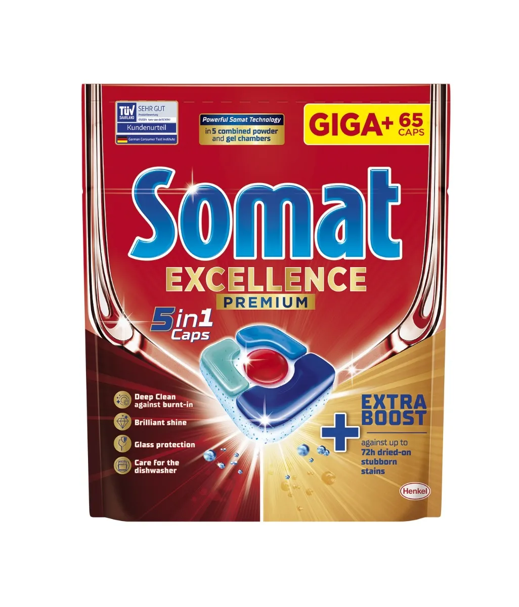 Somat Kapsle do myčky Excellence 5v1 65 ks