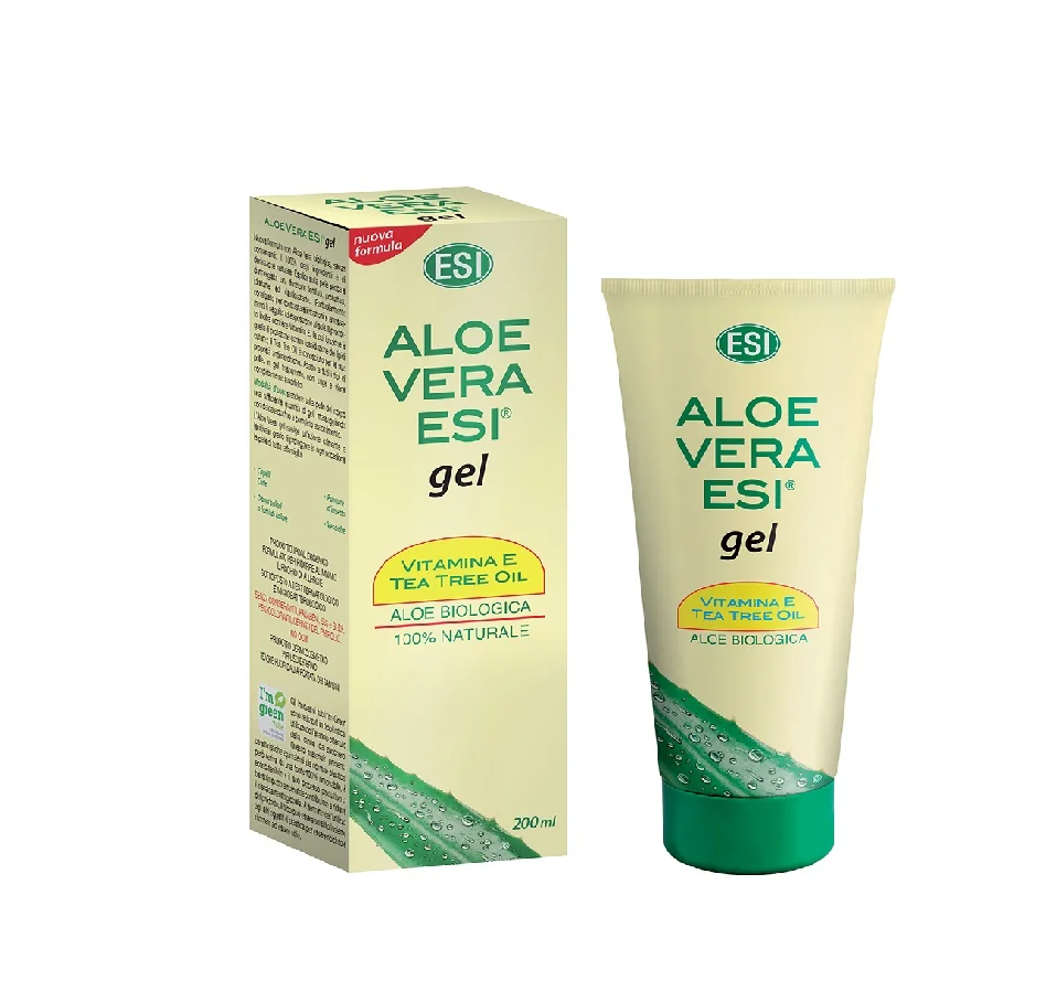 ESI Aloe Vera Gel s Tea-tree a vitamínem E 200 ml