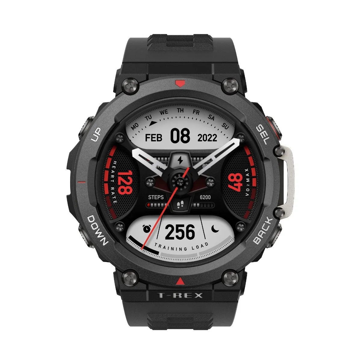 Amazfit T-Rex 2 Ember Black chytré hodinky