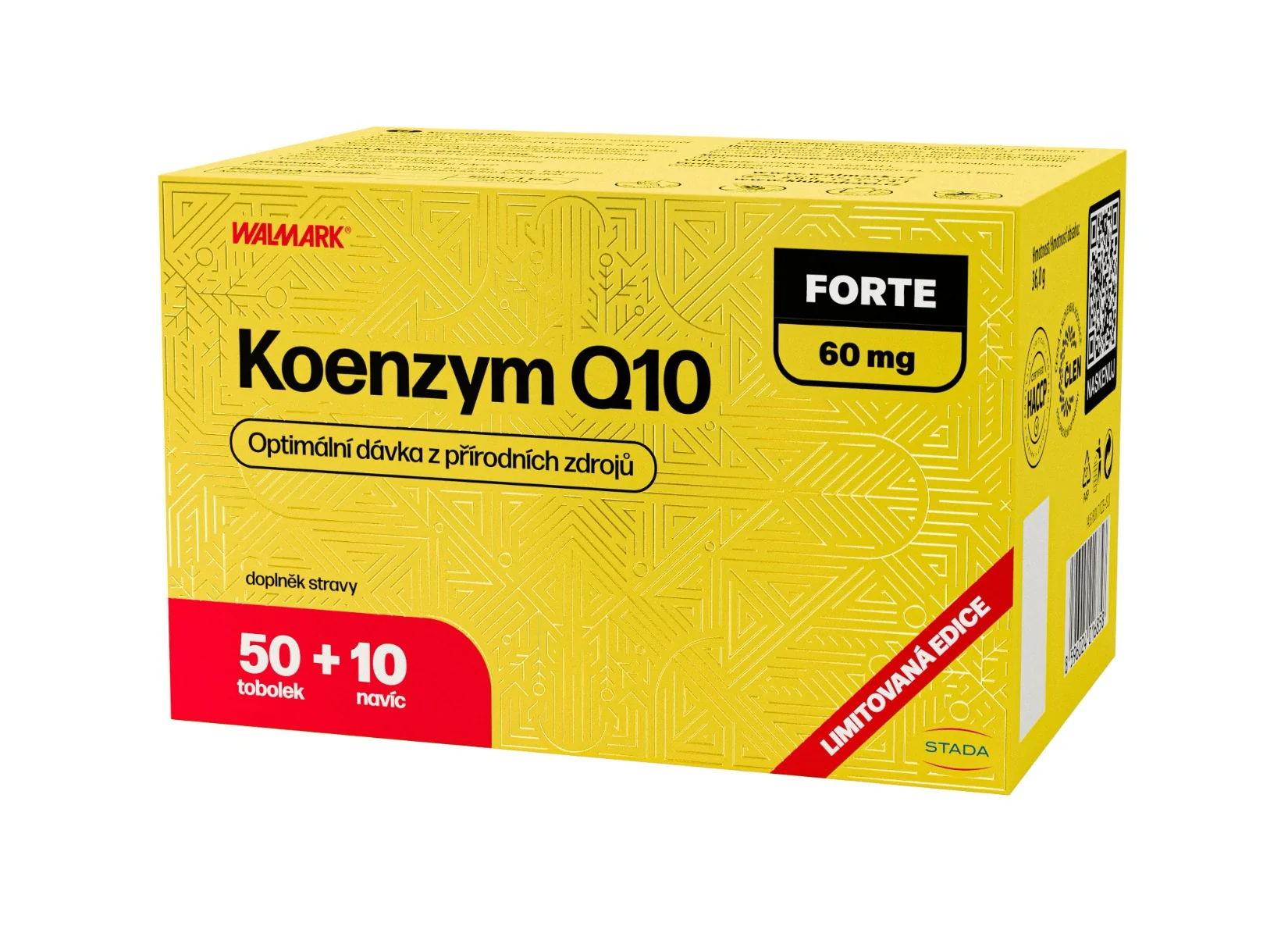 Walmark Koenzym Q10 FORTE 60 mg 50+10 tobolek